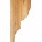 Ekena Millwork Ridgewood Rough Sawn Corbel, Western Red Cedar, 4"W x 8"D x 16"H COR04X08X16RID00RWR - alternate 3
